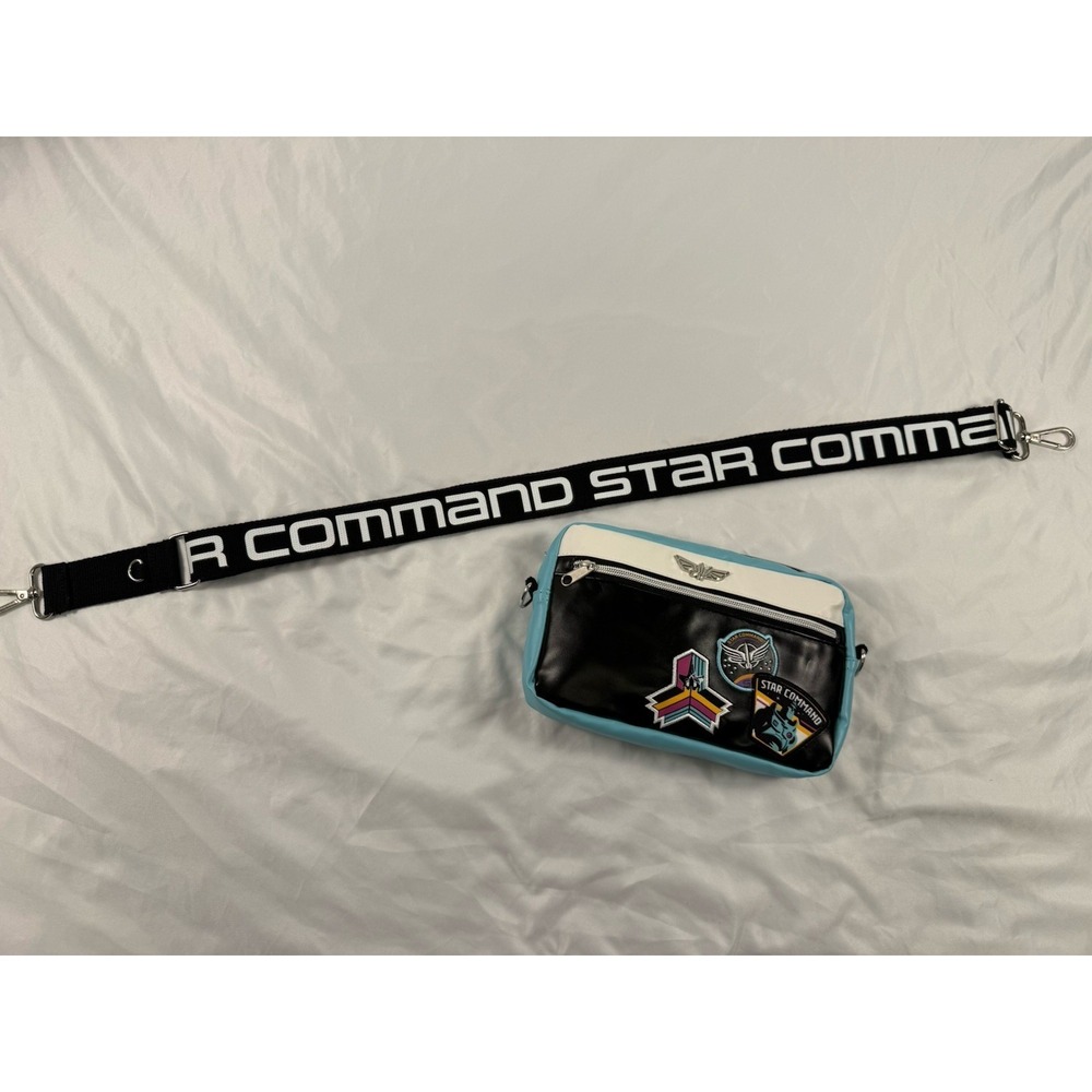 Disney Star Command Crossbody Bag Buzz Lightyear Toy Story Adjustable Strap - Picture 15 of 16
